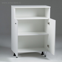 Комод для ванной комнаты "Вега 6002" белый, 60 х 30,3 х 85,4 см