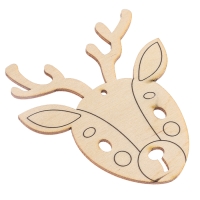 Новый год! Заготовки для творчества &laquo;Мордочки&raquo;