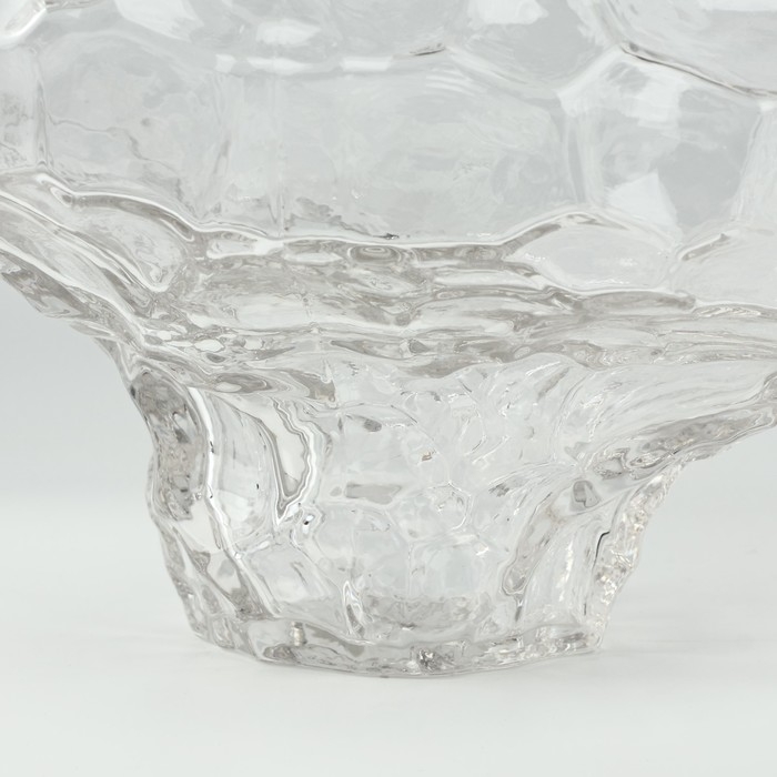 Ваза для цветов &laquo;Диаманд&raquo; из прозрачного стекла 23&times;26&times;26 см