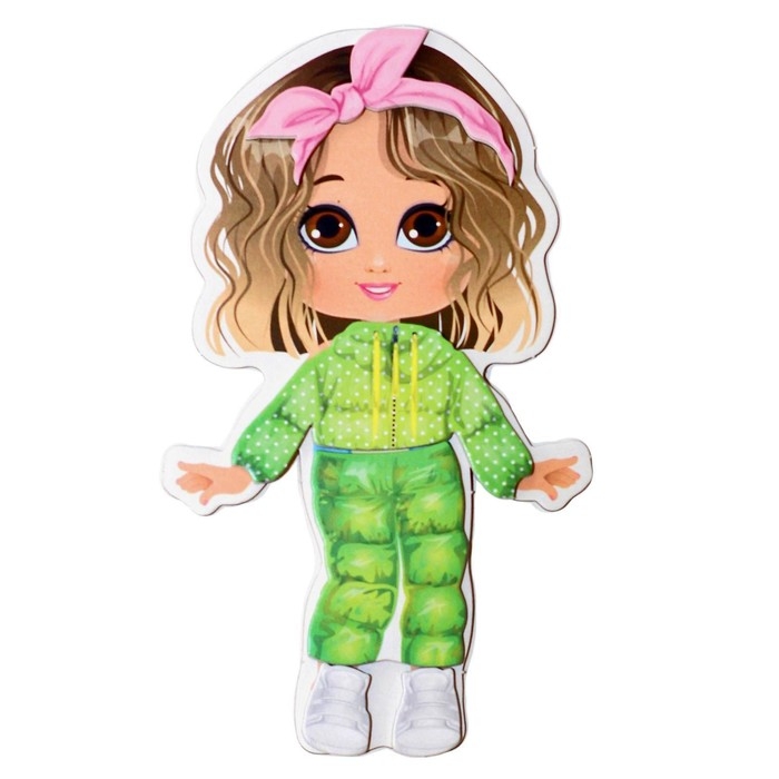 Магнитная игра «Одевашки. Модная девчонка. Ксюша» Магнитная игра «Одевашки. Модная девчонка. Ксюша»