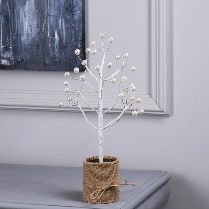 Светодиодный куст «Шарики» 35 см, 30 LED, батарейки AAx3 (нет в комплекте), свечение тёплое белое Светодиодный куст «Шарики» 35 см, 30 LED, батарейки AAx3 (нет в комплекте), свечение тёплое белое