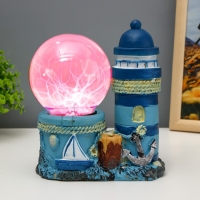 Плазменный шар "Маяк" 16х9х18,5 см RISALUX Плазменный шар "Маяк" 16х9х18,5 см RISALUX