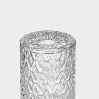 Банка стеклянная для хранения сыпучих продуктов Доляна &laquo;Холодок&raquo;, 100 мл, 5&times;12 см