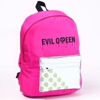Рюкзак со светоотражающим карманом, 30 см х 15 см х 40 см "Плохие девочки", Злодейки Рюкзак со светоотражающим карманом, 30 см х 15 см х 40 см "Плохие девочки", Злодейки