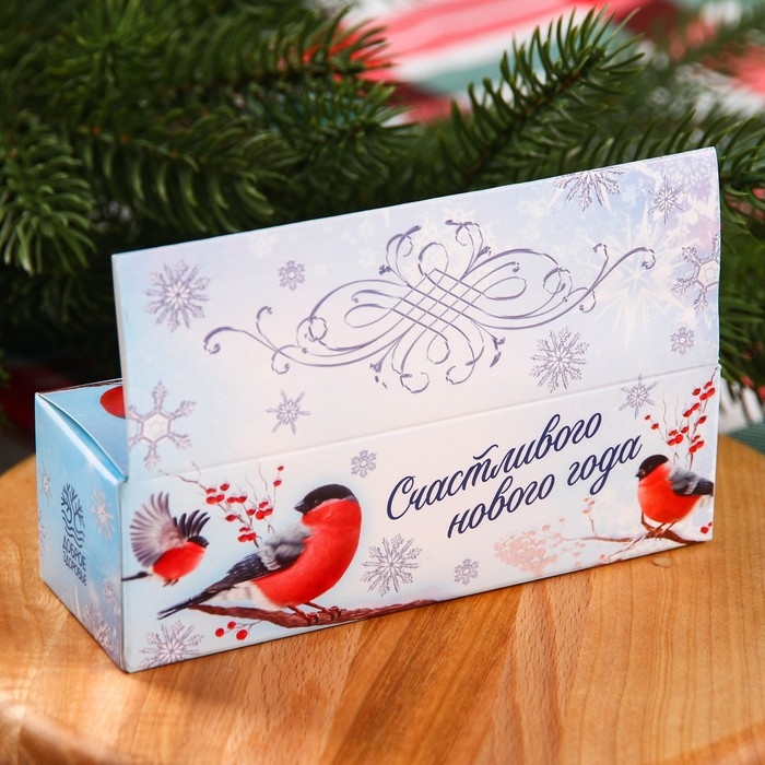 Набор &laquo;Счастливый новый год&raquo;: 2 крем-меда и варенье с шишками по 30 г.