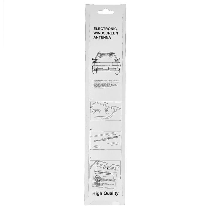 Антенна автомобильная внутрисалонная, активная, 25 см, всеволновая, кабель 2,5 м Антенна автомобильная внутрисалонная, активная, 25 см, всеволновая, кабель 2,5 м