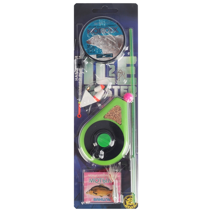 Набор для зимней рыбалки Ice Master на блистере №2 макси Набор для зимней рыбалки Ice Master на блистере №2 макси