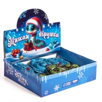 Новый год. Мягкая игрушка в шоубоксе &laquo;Змея&raquo;