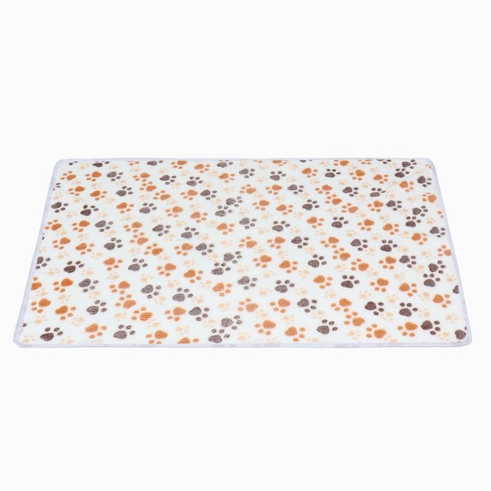 Плед для животных Плед для животных "С любовью", 76 х 52 см, белый