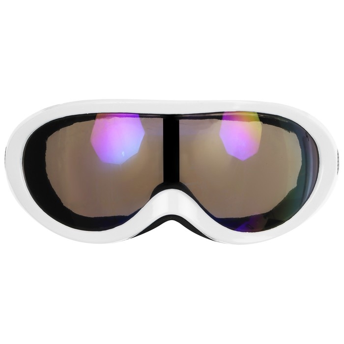 Маска горнолыжная ONLYTOP, цвет белый