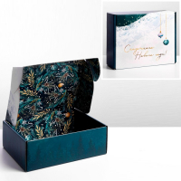 Коробка подарочная новогодняя складная «Сказочного Нового года», 27 х 21 х 9 см, Новый год Коробка подарочная новогодняя складная «Сказочного Нового года», 27 х 21 х 9 см, Новый год