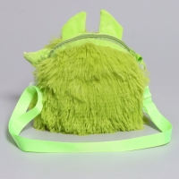 Сумка детская «Монстрик», 18 см, цвет зелёный Сумка детская «Монстрик», 18 см, цвет зелёный