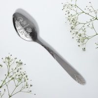 Ложка чайная с гравировкой &laquo;Анастасия&raquo;, 3 х 14 см.