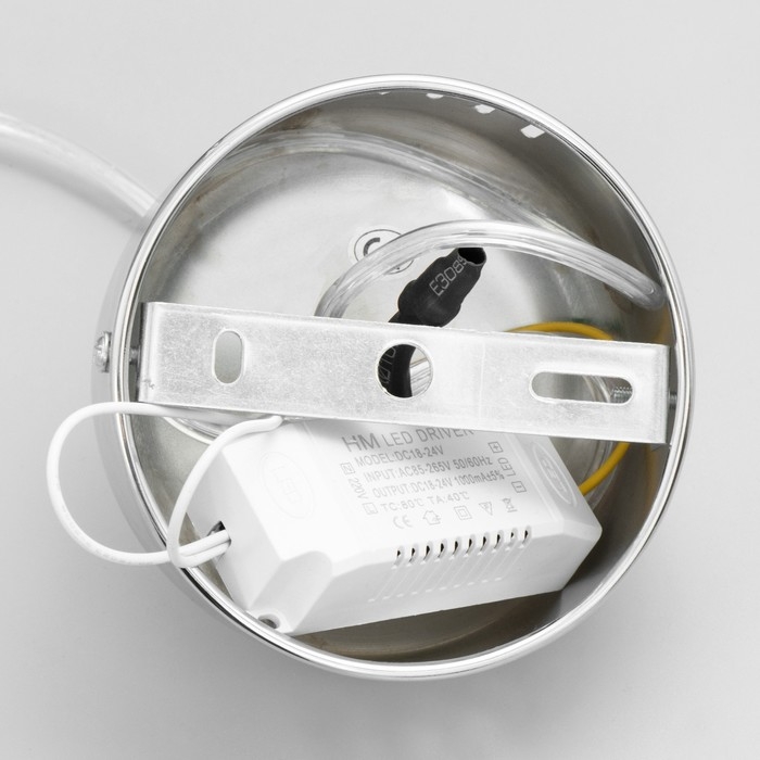 Светильник BayerLux Светильник BayerLux "Шар" LED 15Вт 6000К янтарное стекло 25х25х125см