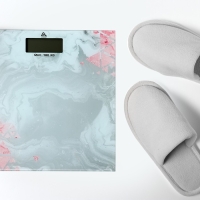 Весы напольные Luazon LVE-021, электронные, до 180 кг, 2хAAА (не в комплекте)