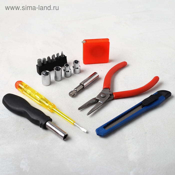 Набор инструментов «Настоящий герой», 16 предметов Набор инструментов «Настоящий герой», 16 предметов