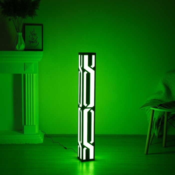 Торшер "Рондо" LED 20Вт RGB пульт ДУ черный