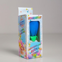 Свеча для торта музыкальная "Тюльпан", крутящаяся, синяя, 14,5×6 см Свеча для торта музыкальная "Тюльпан", крутящаяся, синяя, 14,5×6 см