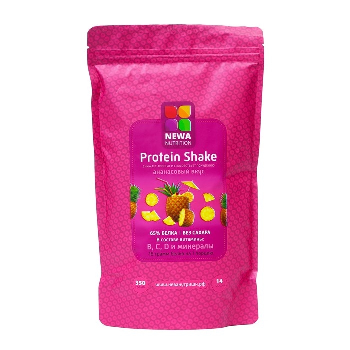 Протеиновый коктейль с ананасовым вкусом, 350 г Протеиновый коктейль с ананасовым вкусом, 350 г