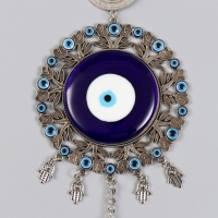 Подвеска от сглаза "Хоровод цветов" + 5 подвески 10,3х25,2 см Подвеска от сглаза "Хоровод цветов" + 5 подвески 10,3х25,2 см