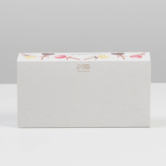 Коробка под 6 конфет, кондитерская упаковка &laquo;Bon Appetit&raquo;, 10.2 х 20 х 5 см