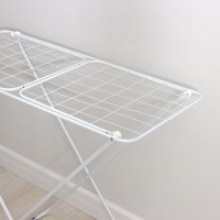 Сушилка для белья напольная складная Доляна, рабочая длина 16 м, цвет белый Сушилка для белья напольная складная Доляна, рабочая длина 16 м, цвет белый