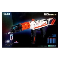 Конструктор Оружие &laquo;АК-47&raquo;, стреляет мягкими пулями, 533 детали