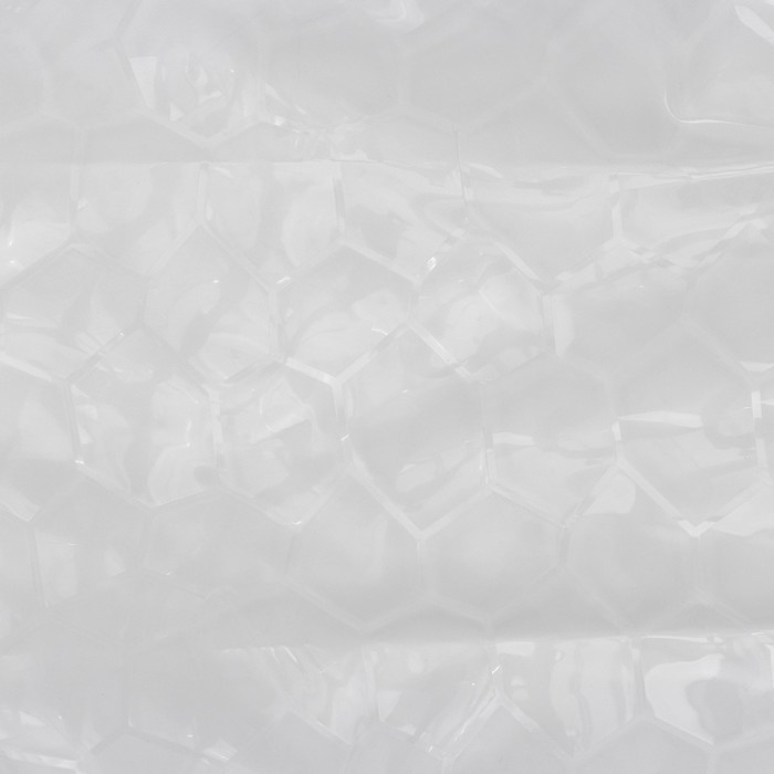 Штора для ванной SAVANNA &laquo;Геометрия&raquo;, 180&times;180 см, PEVA, цвет белый