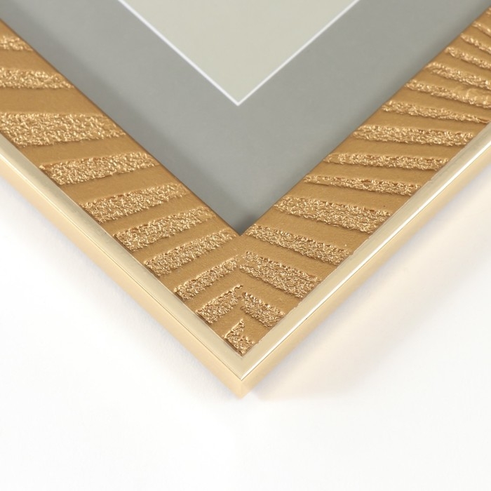 Фоторамка пластик "Esther" 15х20 см, золото