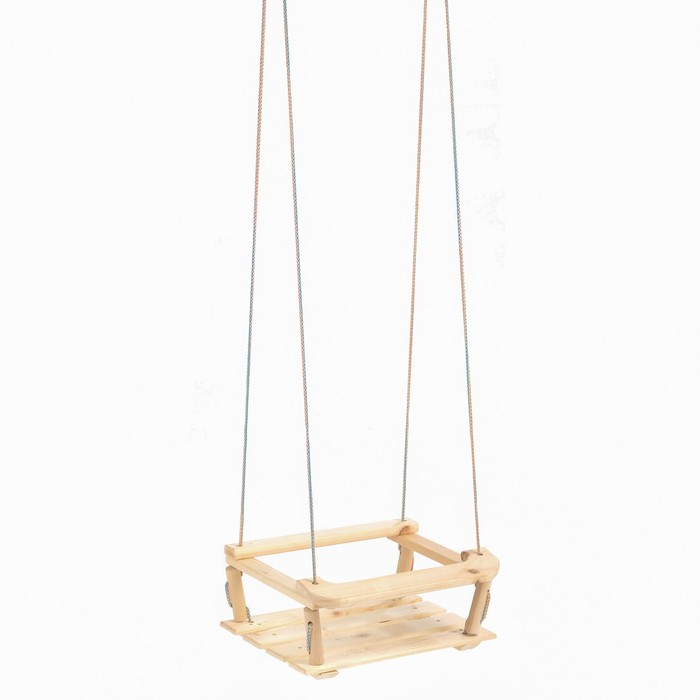 Кресло подвесное деревянное, сиденье 30&times;40см