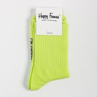 Носки, цвет салатовый, размер 25-27