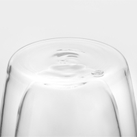 Стакан стеклянный с двойными стенками Magistro &laquo;Поль&raquo;, 600 мл, 8,5&times;20 см
