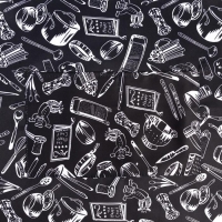 Фартук Доляна "Кухня" 64 х 85&plusmn;5см, 100%пэ