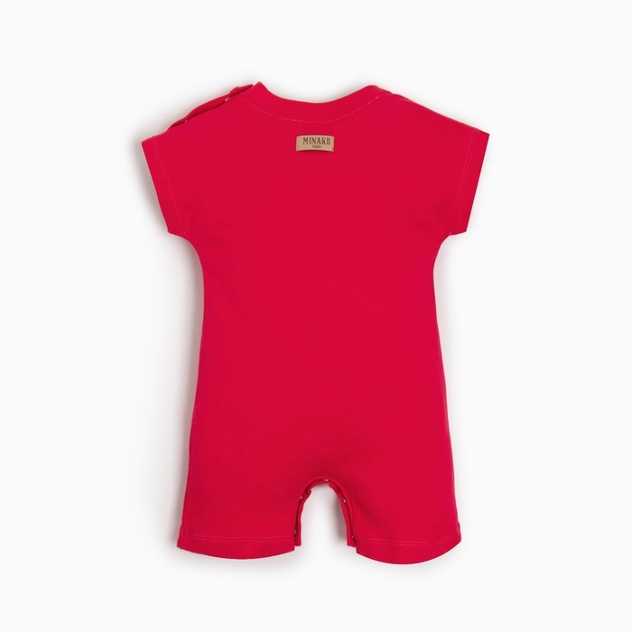 Песочник-футболка детский MINAKU, цвет фуксия, рост 74-80 см Песочник-футболка детский MINAKU, цвет фуксия, рост 74-80 см