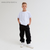 Брюки детские MINAKU: Basic Line KIDS, цвет чёрный, рост 110 Брюки детские MINAKU: Basic Line KIDS, цвет чёрный, рост 110