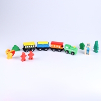 Набор деталей для ж/д &laquo;Паровозик и машинист&raquo; 3 &times; 18 &times; 25 см