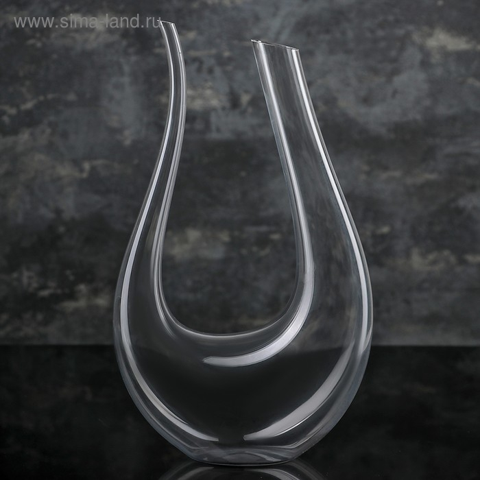 Декантер стеклянный для вина &laquo;Совиньон&raquo;, 800 мл, 20,5&times;8&times;34 см