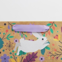 Пакет подарочный крафтовый горизонтальный, упаковка, «Present», 30 х 26 х 9 см Пакет подарочный крафтовый горизонтальный, упаковка, «Present», 30 х 26 х 9 см