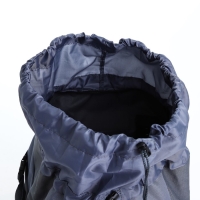 Рюкзак туристический, Taif, 120 л, отдел на шнурке, 2 наружных кармана, цвет серый Рюкзак туристический, Taif, 120 л, отдел на шнурке, 2 наружных кармана, цвет серый