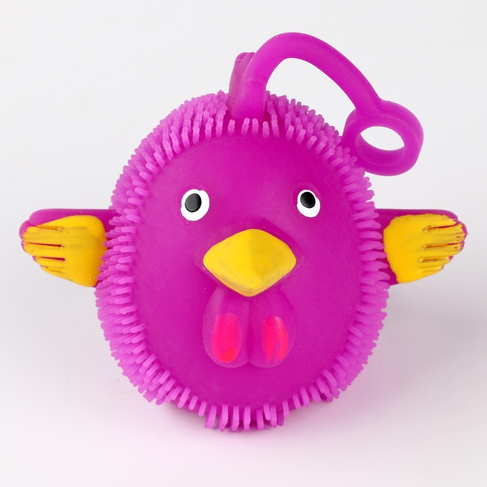 Мяч детский резиновый ёжка световой «Злые птички», цвета МИКС , в шоубоксе Мяч детский резиновый ёжка световой «Злые птички», цвета МИКС , в шоубоксе