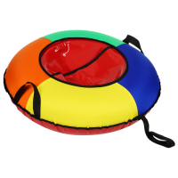 Тюбинг-ватрушка Winter Star &laquo;Вихрь&raquo;, диаметр чехла 70 см, цвета МИКС