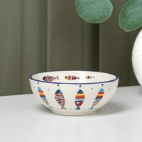 Миска Доляна «Емеля», 250 мл, d=11 см, цвет белый Миска Доляна «Емеля», 250 мл, d=11 см, цвет белый