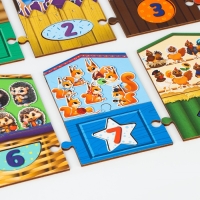 Досочки Сегена. Сортер деревянный для малышей &laquo;Умный городок. Формы, цвета, животные,счёт&raquo;