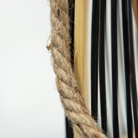 Настольная лампа "Джая" Е27 15Вт черный 25х25х53 см RISALUX