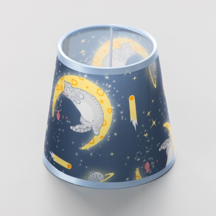 Абажур универсальный Абажур универсальный "Сонные котики" Е14 14х14х13см