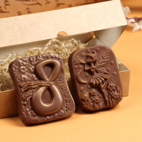 Шоколадные фигурки, 2 в 1 &laquo;8 марта Весна + Фея&raquo;,160 г