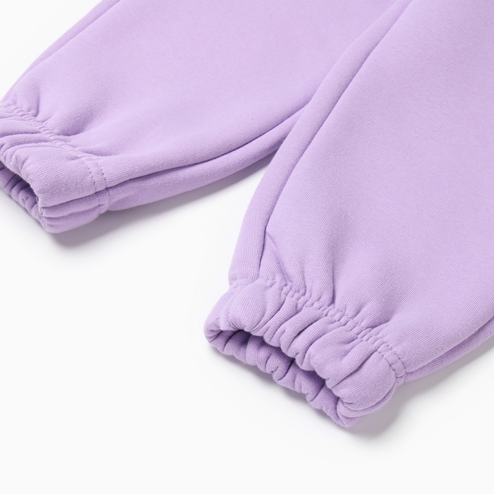 Костюм детский (джемпер, брюки) KAFTAN Hello р.32 (110-116), лиловый Костюм детский (джемпер, брюки) KAFTAN Hello р.32 (110-116), лиловый