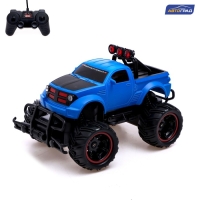 Джип радиоуправляемый &laquo;Пикап&raquo;, 1:20, работает от аккумулятора, цвет синий