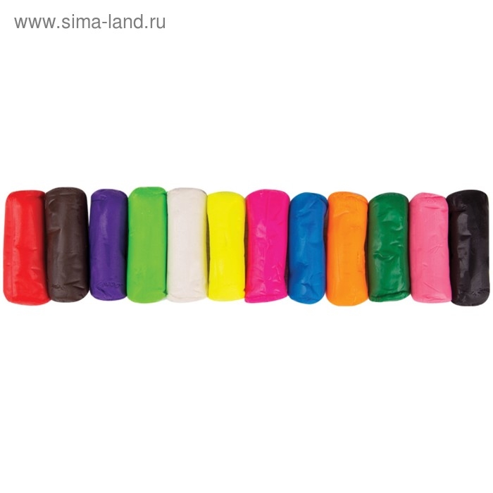 Тесто для лепки Мульти-Пульти Тесто для лепки Мульти-Пульти "Енот в деревне", 12 цветов по 30 г, пластиковое ведро с крышкой