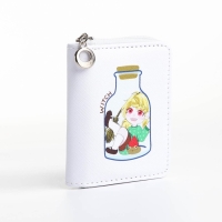 Кошелёк детский на молнии, цвет белый Кошелёк детский на молнии, цвет белый